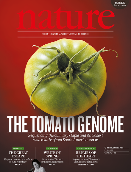 <em>Nature</em>: The Tomato Genome Sequence Decodes the Evolution of Fleshy Fruits